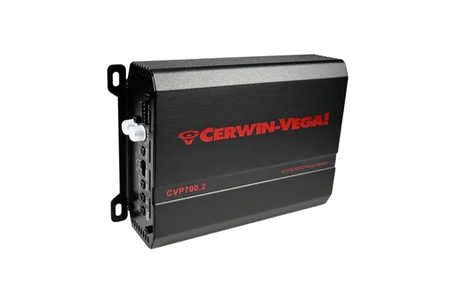 Cerwin Vega CVP700.2 2-kanalsforsterker CVP-serien, 2x140W RMS i 2 Ohm 
