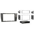 Metra 1-DIN/2-DIN monteringsramme X-Type/S-Type (2001-2009) u/Navi - Grå