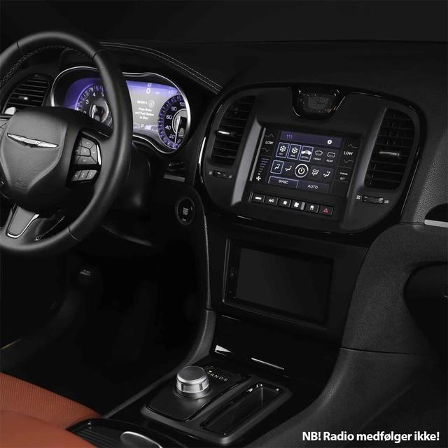 Metra 2-DIN komplett monteringssett Chrysler 300 (2016-2020) 