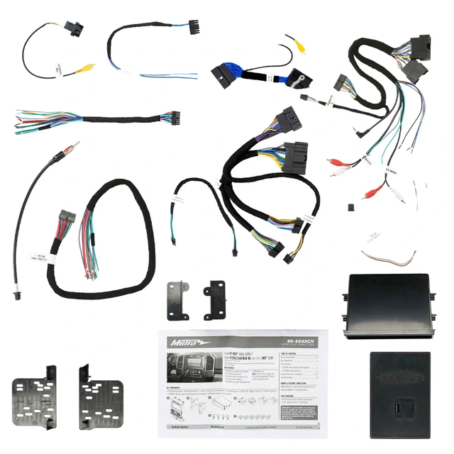 Metra 1-DIN/2-DIN komplett mont.sett Ford F-serie (2015-2022) m/4,2" & 1-sone 