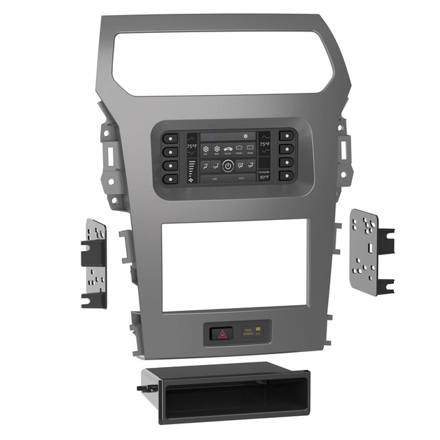 Metra 1-DIN/2-DIN komplett mont.sett Ford Explorer (2011-2019) m/4.2" skjerm 