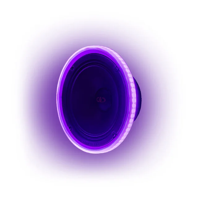 DD Audio LED RGB-Lysringer 6,5" Fjernkontroll følger med, Pris per par. 