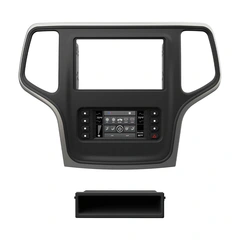 Metra 2-DIN komplett monteringssett Jeep Grand Cherokee (2014-2021) Sølv