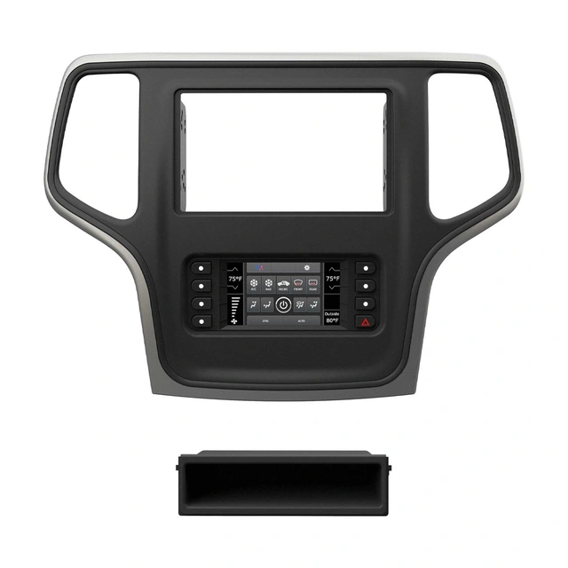 Metra 2-DIN komplett monteringssett Jeep Grand Cherokee (2014-2021) Sølv 