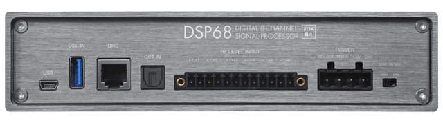 Musway DSP68-512K Prosessor 6 kanaler inn, 8 kanaler ut. 