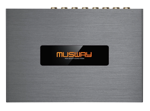 Musway DSP68-512K Prosessor 6 kanaler inn, 8 kanaler ut. 