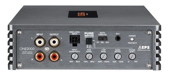 Musway ONE2000 monoforsterker 2000W RMS, 1 Ohm 