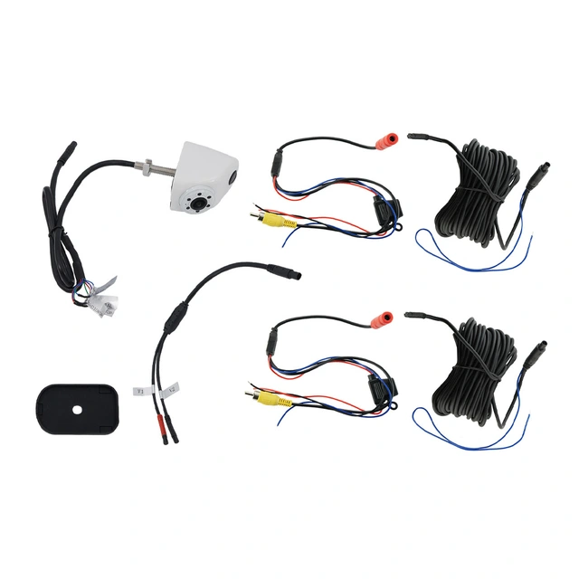 Navlinkz Ryggekamera (AHD 1080p/CVBS) Til bobil, doble linser 11,2 meter kabel 