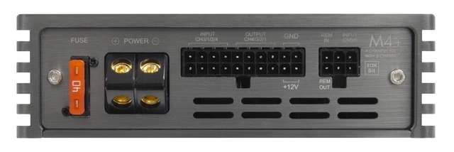 Musway M4+v3 512K 4-kanals forst. m/DSP 8-kanals DSP, 540W RMS 