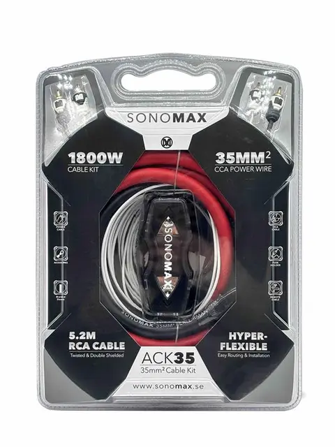 SonoMAX kabelsett 35mm2 35mm², CCA 