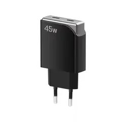 ConnectED Phone hjemmelader 45W, 2 x USB Type-C