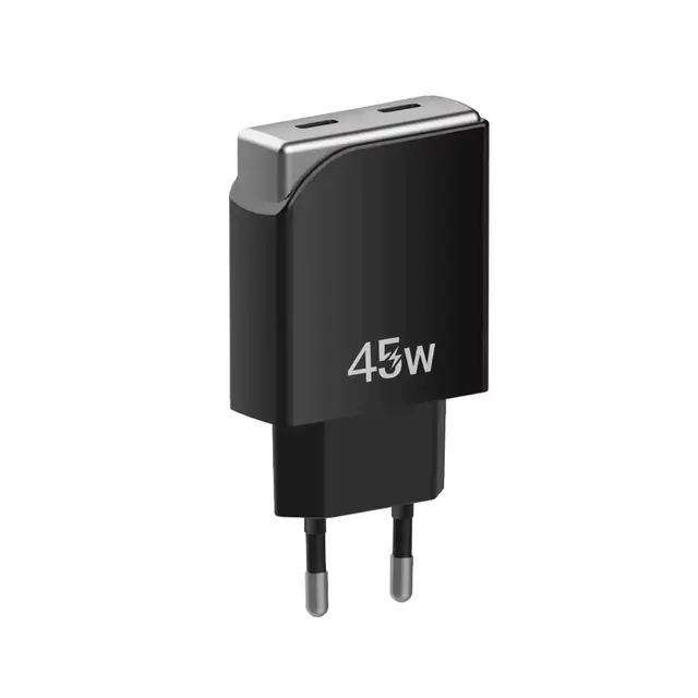 ConnectED Phone hjemmelader 45W, 2 x USB Type-C 