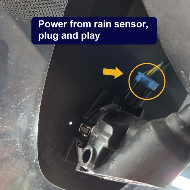 FITCAMX Integrert 4K Dashcam (foran+bak) ProAce/Expert/Jumpy/Vivaro (2016-2024) 