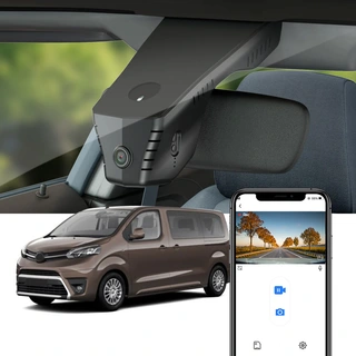 FITCAMX Integrert 4K Dashcam (foran+bak) ProAce/Expert/Jumpy/Vivaro (2016-2024)