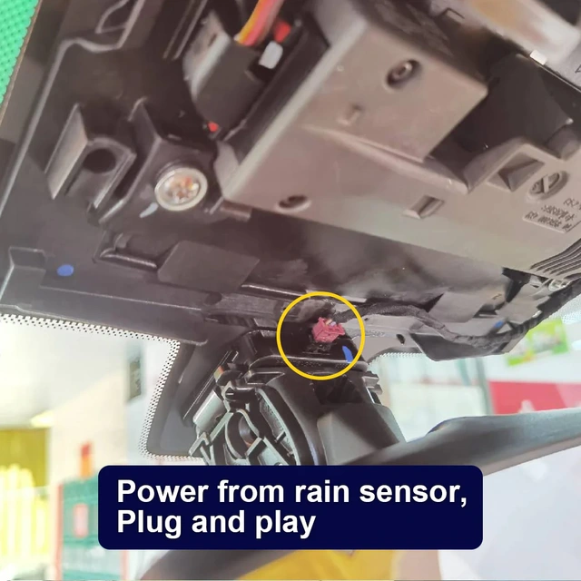 FITCAMX Integrert 4K Dashcam (foran+bak) BMW X3 (2025-->) 