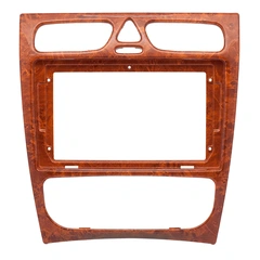 Monteringsramme for 9" spiller MB C-klasse (2001-2004) Tre-finish