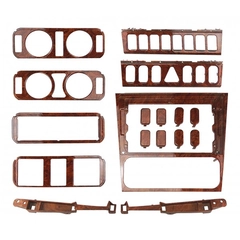 Monteringsramme for 9" spiller MB C-klasse (1993-2000) Tre-finish
