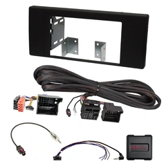 2-DIN monteringssett - komplett BMW X5 (2000-2006) m/navi, u/lydsystem