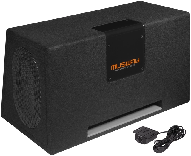 Musway MT269A 6x9" aktiv subwoofer 400W RMS, aktivsub, bassremote 