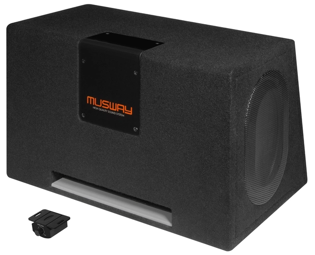 Musway MT269A 6x9" aktiv subwoofer 400W RMS, aktivsub, bassremote 