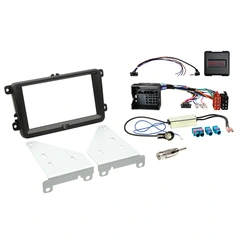ACV 2-DIN monteringssett - komplett Seat/Skoda/VW (2003-2016) u/aktivt sys.