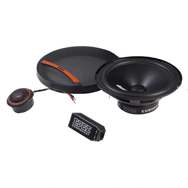 Edge EDBX6C-E1. 6,5" komponentsett 6,5", 100W RMS, 200W Maks, 4 Ohm 