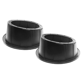 Recoil USP65-B - 6,5" Avstandsringer Sort, Plast, Pris per par