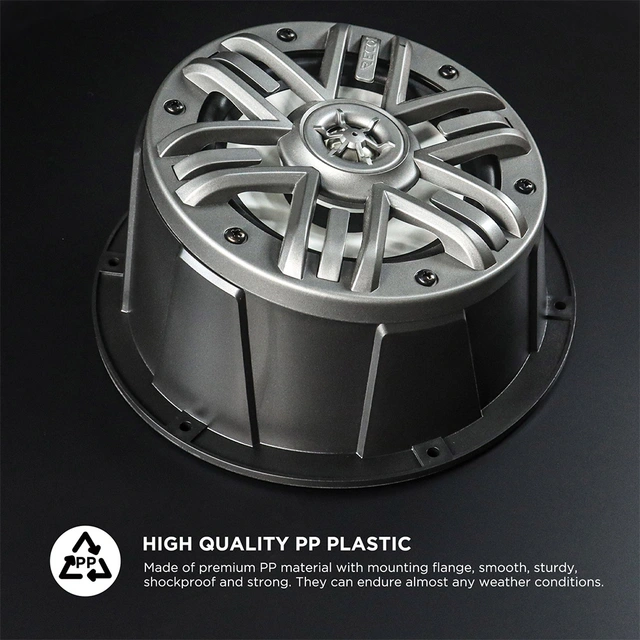 Recoil USP65-B - 6,5" Avstandsringer Sort, Plast, Pris per par 