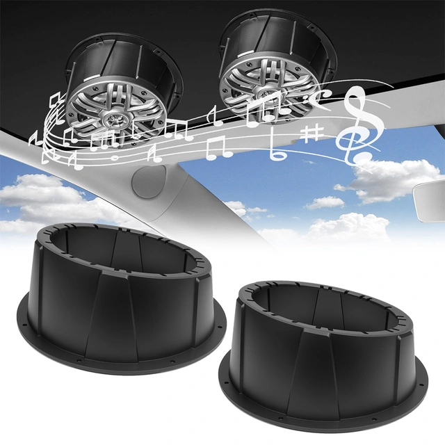 Recoil USP8-B - 8" Avstandsringer Sort, Plast, Pris per par 