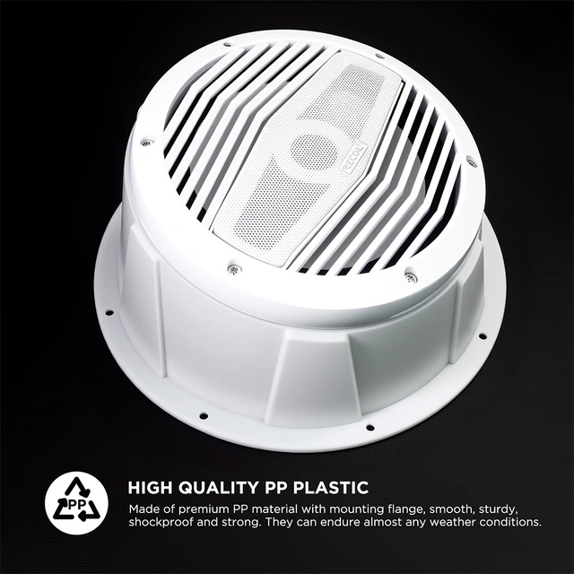 Recoil USP8-W - 8" Avstandsringer Hvit, Plast, Pris per par 