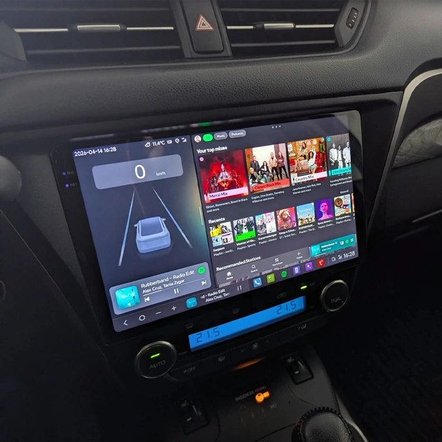 DUDU multimediaspiller med 10,1" skjerm Toyota Avensis (2016-2018) u/JBL 