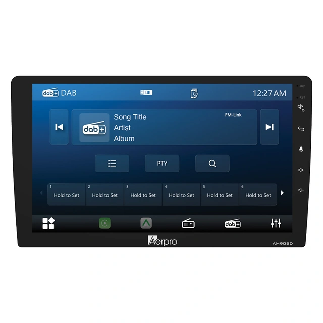 AerPro 9" multimediaenhet m/DAB | Kjøp hos Bilradiospesialisten