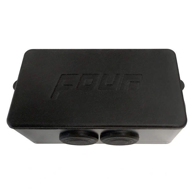 4Connect Fordelingsblokk for strøm 4x50mm² -> 4x20mm², Sprutsikker 