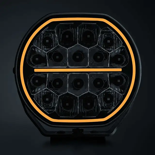 Strands Big Energy 2.0 9" LED fjernlys 9", 12900 Lumen, 132W, pris per stk 