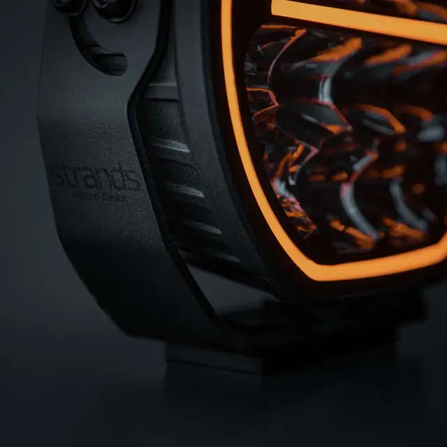 Strands Big Energy 2.0 9" LED fjernlys 9", 12900 Lumen, 132W, pris per stk 