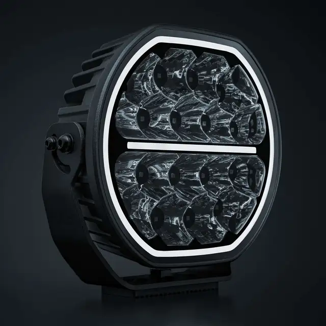 Strands Big Energy 2.0 9" LED fjernlys 9", 12900 Lumen, 132W, pris per stk 