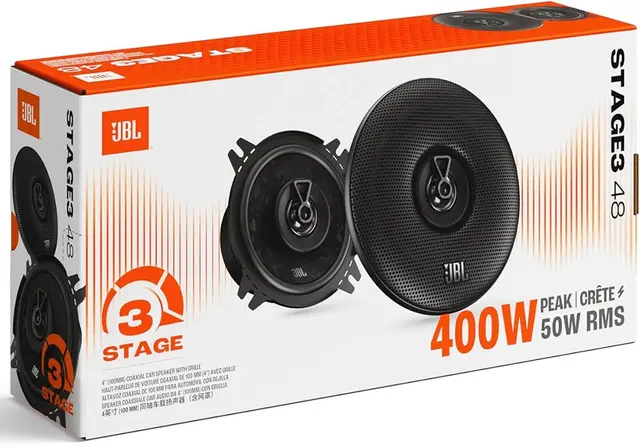 JBL Stage3 Gen2 4" høyttalerpar 4", 50W RMS, 400W Maks, 4 Ohm 