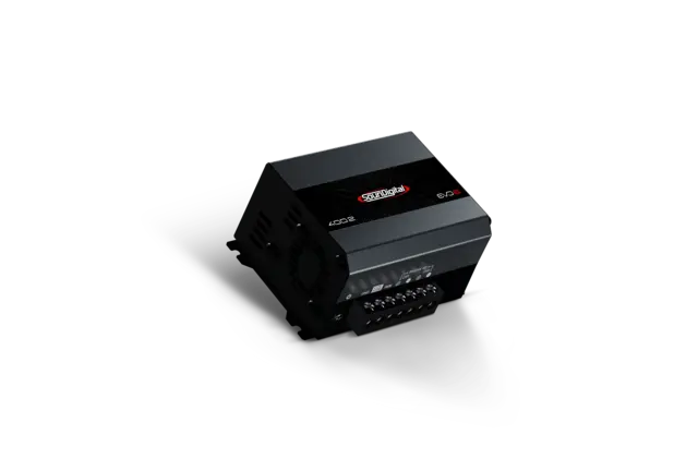 SounDigital SD400.2 EVO6 4 ohm 2x200W, 2Ohm, 2-kanaler 