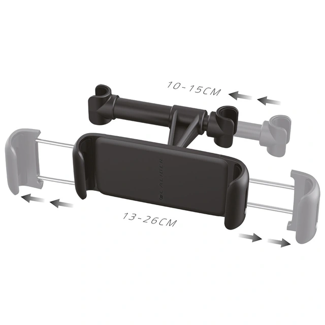 Caliber Nettbrett- og mobilholder 155-217mm, nakkestøtte feste 