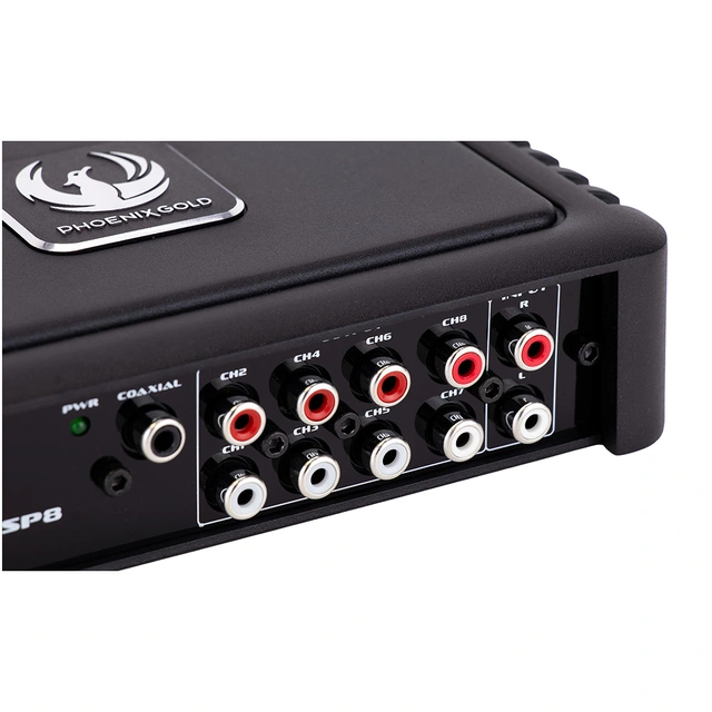 Phoenix Gold ZDSP8 - 8 kanals DSP 6-innganger, 8-utganger, Bluetooth, APP 