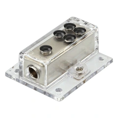 ACV Splittblokk, Silver 1x20 mm² inn / 4x10 mm² ut