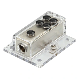 ACV Splittblokk, Silver 1x20 mm² inn / 4x10 mm² ut