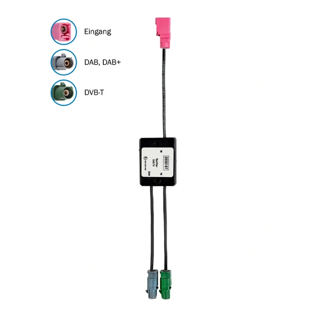 ATTB DVB-T/DAB Antennesplitter - Fakra Fakra (han) -> Fakra (hun) 