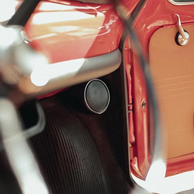 Ampire QX75-BLK Retro høyttalere Krom Kulehøyttalere, 25W RMS/50W, 1 par 