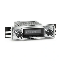 RetroSound DAB+ RetroRadio - Sølv 60-80'talls Veteranbiler