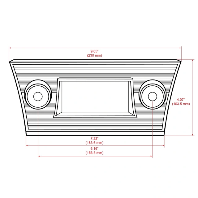 RetroSound  DAB+ RetroRadio Chevrolet (1966-1967) 