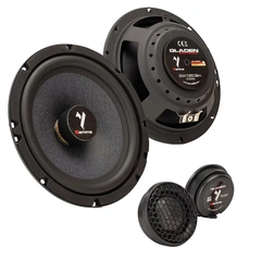Gladen Gamma 165.2 Slim - 6,5" kompo. 6,5", 80W RMS, 3 Ohm, Gamma-serien