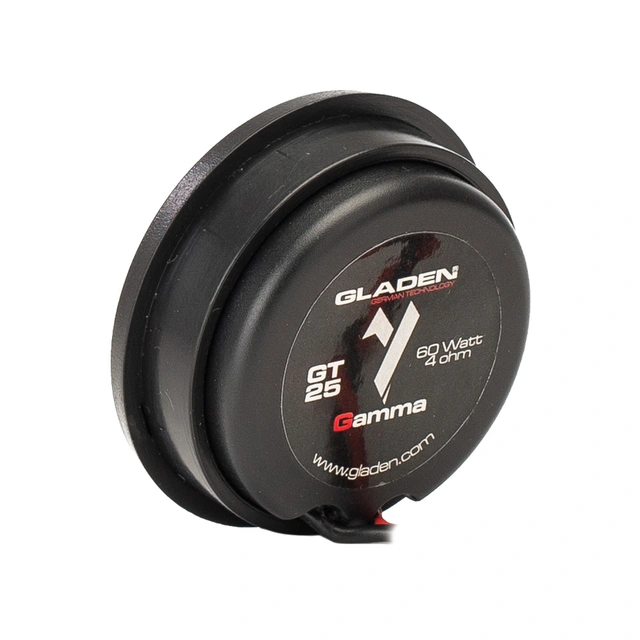 Gladen Gamma GT25 - 25mm diskanter 25mm, 60W RMS, 4 Ohm, Gamma-serien 
