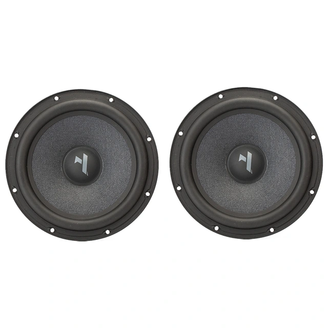 Gladen Gamma 165.2 AC 6,5" komponentsett 6,5", 100W RMS, 3 Ohm, uten delefilter 