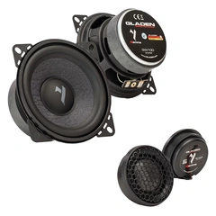 Gladen Gamma 100.2 - 4" komponentsett 4", 80W RMS, 3 Ohm, Gamma-serien